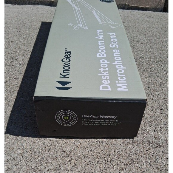 NEW! Knox Gear Desktop Boom Arm Microphone Stand - Picture 5 of 8